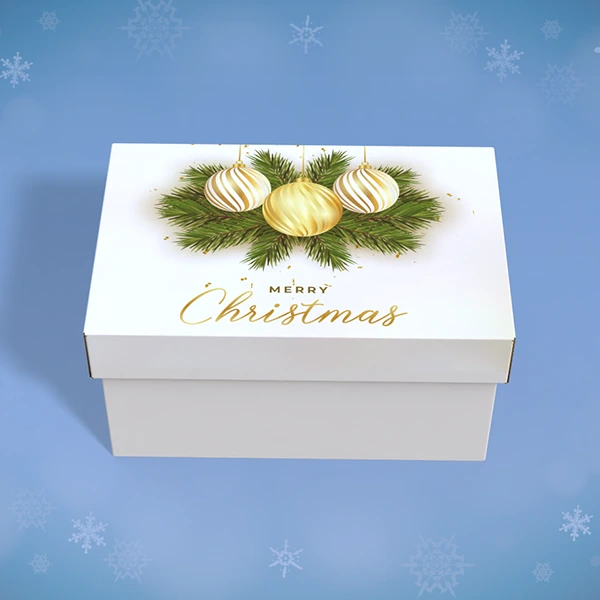 Christmas Boxes with Lids